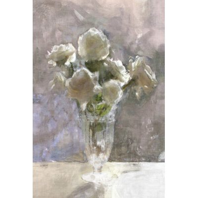 Rosesin the Sun 1 Piece Wrapped Canvas Wall Art
