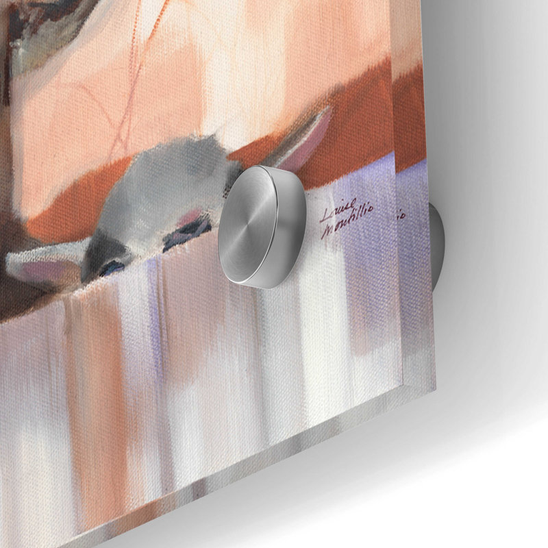 «Goat Party» par Louise Montillio, H 12 po x l 36 po