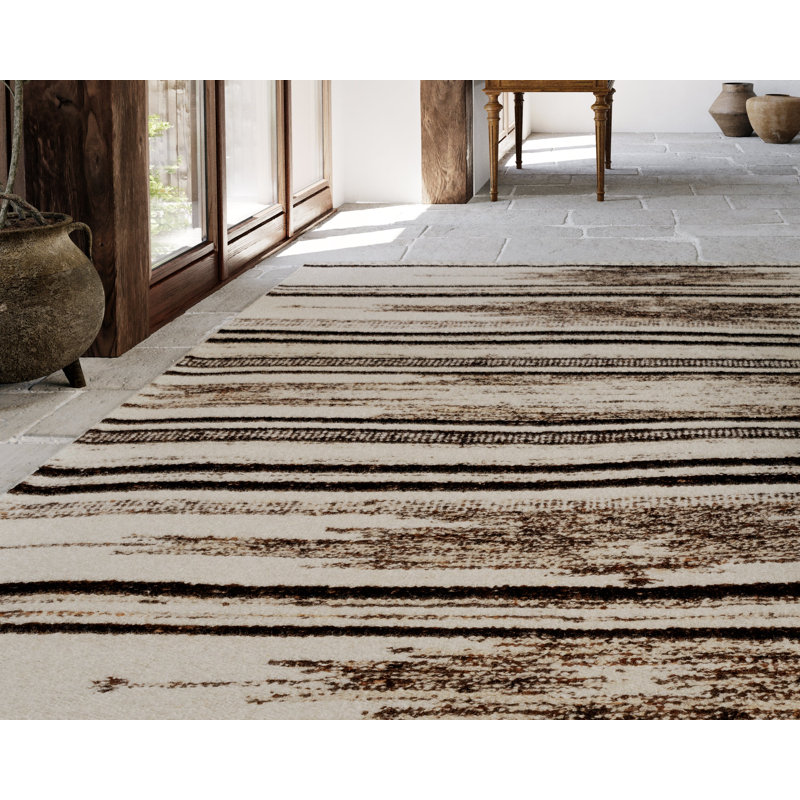 Cavan - Ivory Black, Rectangle 10' x 14'