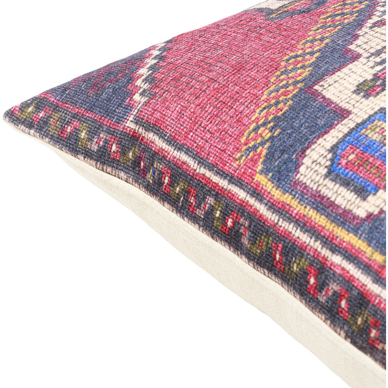 Javed Damask Throw Pillow, Down
