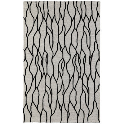 Hand Tufted Wool Abstract Indoor Rug
