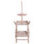 Mascorro 95cm W Manufactured Wood Merchandiser with Wheels