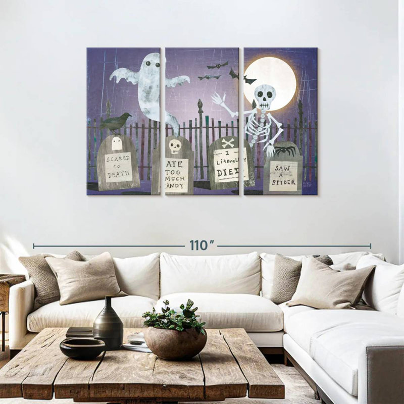 Lelend Gravetown II, 48" H x 74" W