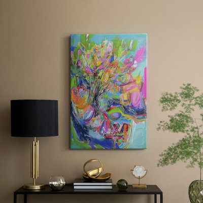 FLORAL Series DLXX -Custom Wrapped Gallery Cavas