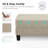Luka Square Chenille Storage Ottoman-17164336