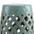 Round End Table Drum End Table Metal Accent Table Side Table For Outdoor Use