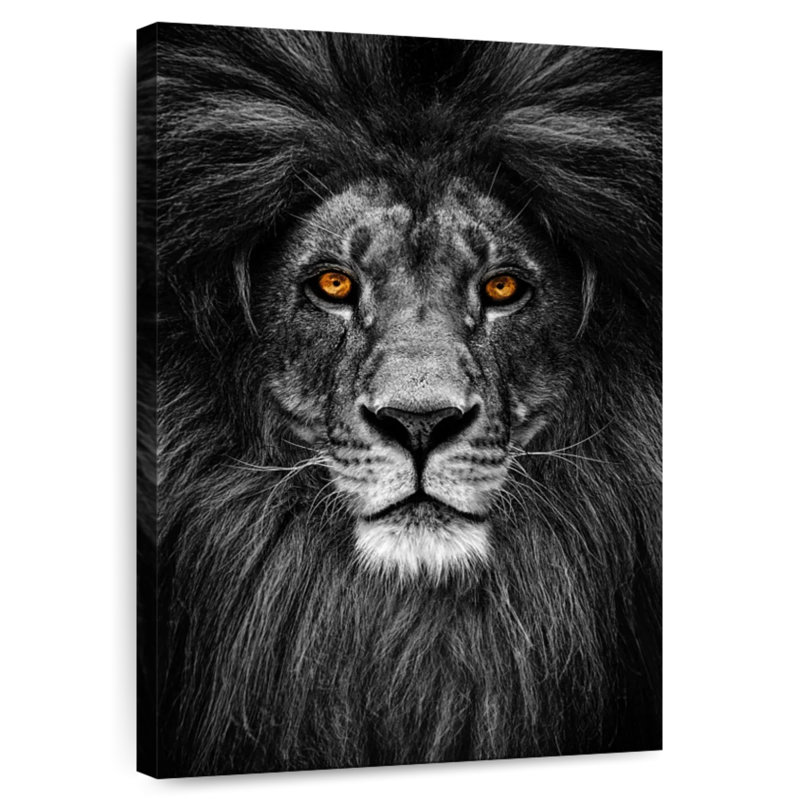 Brampt Dignified Lion Head, 30" H x 20" W