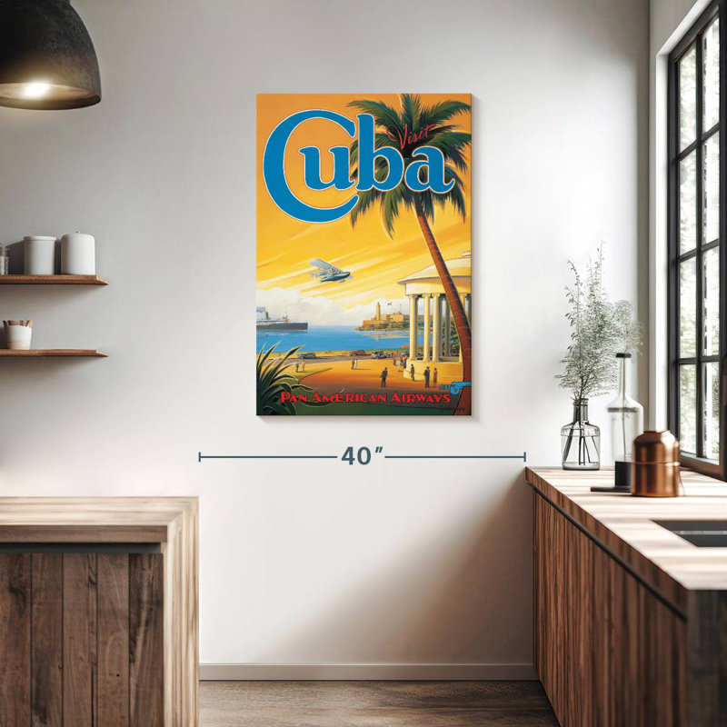 Gillard Visit Cuba, 39" H x 26" W