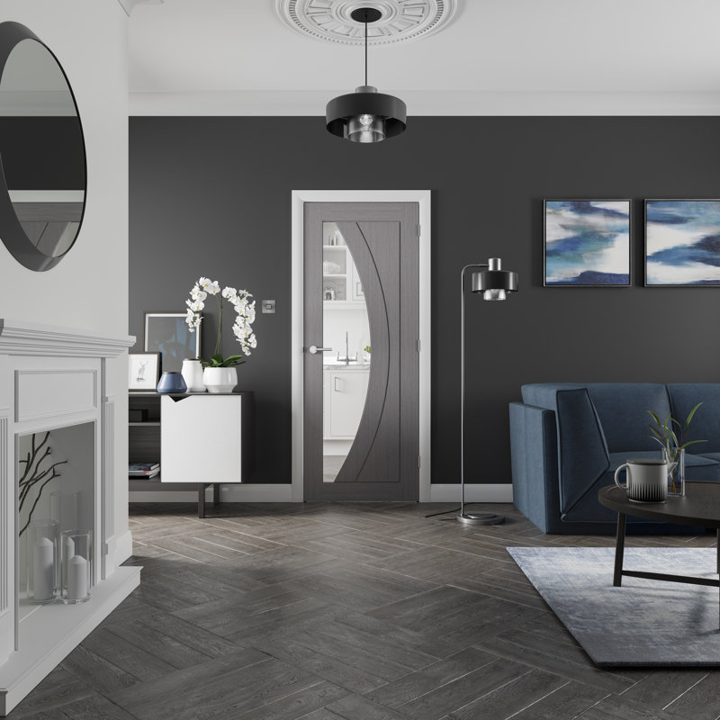 Salerno Internal Door Prefinished, 2040mm H x 726mm W x 40mm D