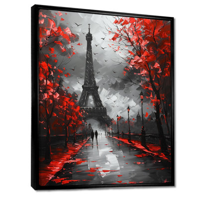 Décoration murale monochrome Tour Eiffel Paris II - City Paris