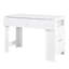 Table de salle à manger extensible avec abattant et armoire-1585691404