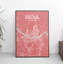 Seoul City Map - No Frame Print-636424387