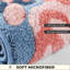 Tapis de bain Rose