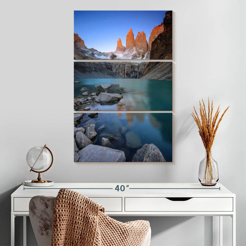Alvord Paine Towers Alpenglow, H 32 po x l 20 po