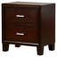 Ensemble de chambre configurable en bois cerise plateforme Carpino