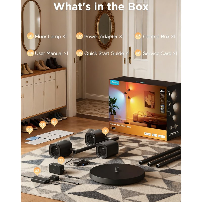 Lampe sur pied Govee Smart Tree