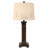 Natalie Solid Wood Table Lamp