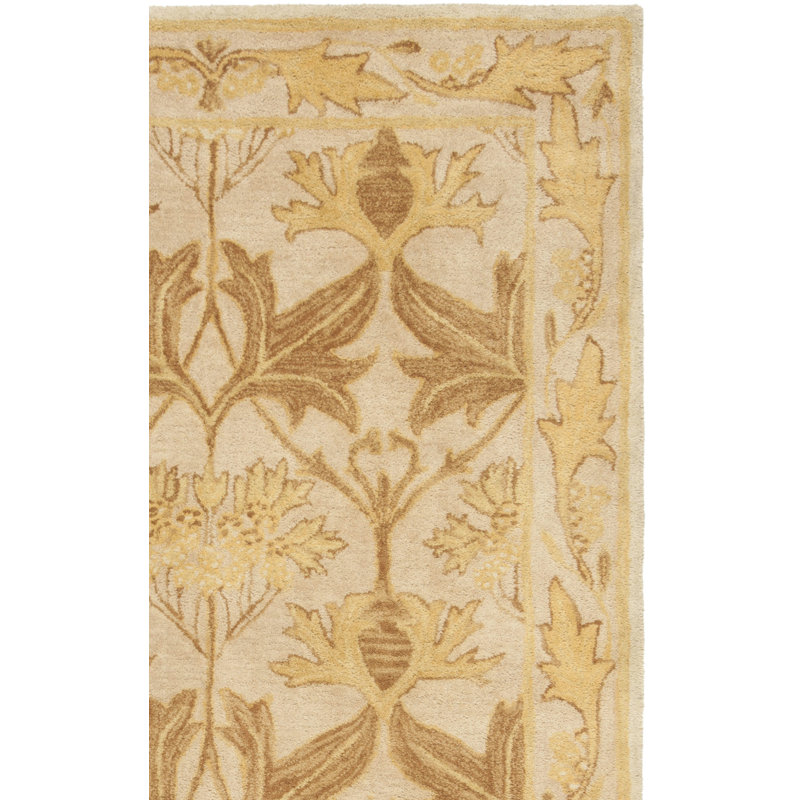 Tapis oriental en laine touffeté à la main Tingley, Rectangle 9 pi 6 po x 13 pi 6 po