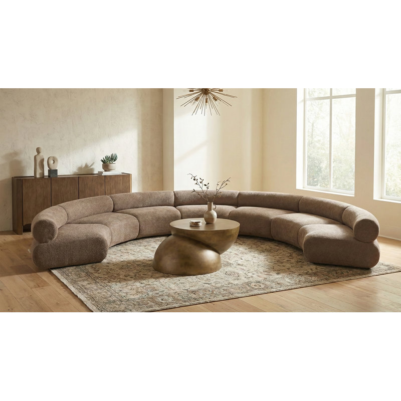 Canapé modulaire 7 pièces Bale, 28" H x 202" W x 144" D