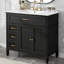Meuble-lavabo simple 36 po avec comptoir en céramique 36 po