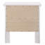 Table de chevet transitionnelle blanche élégante-142462431