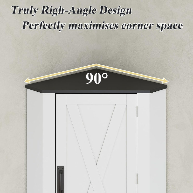 Armoire de rangement de coin pour garde-manger