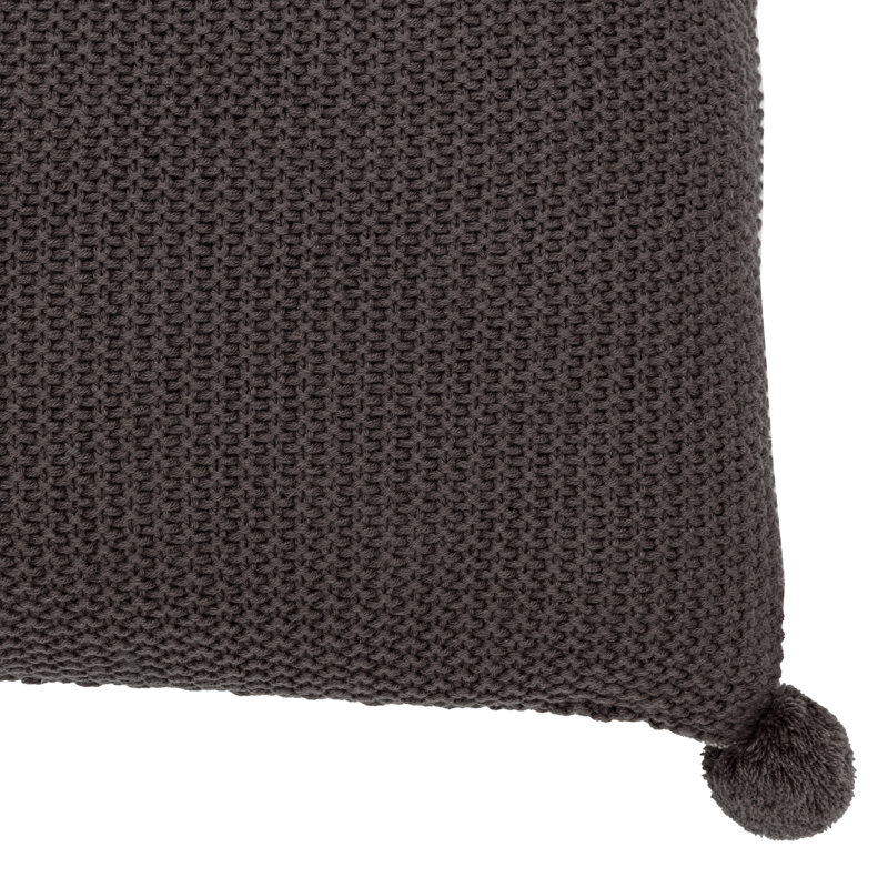 Sekhmet Rectangular Lumbar Cushion Cover, Grey