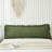 Olive Green Pillowcases 18x18 Cute Throw Pillow Covers Pack of 2 Ruffle Pillowcase Cushion for Couch Sofa Bedroom-123025768-123025767