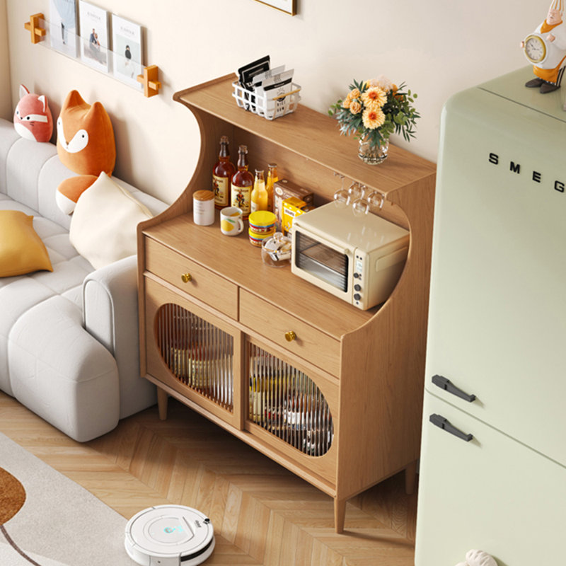Armoire d'appoint en bois massif All Lock