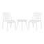 Chaise d'extérieur 3 pièces avec table d'appoint 3 pièces-1136787166