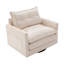 Fauteuil pivotant rembourré 36 po Chenille-114237960
