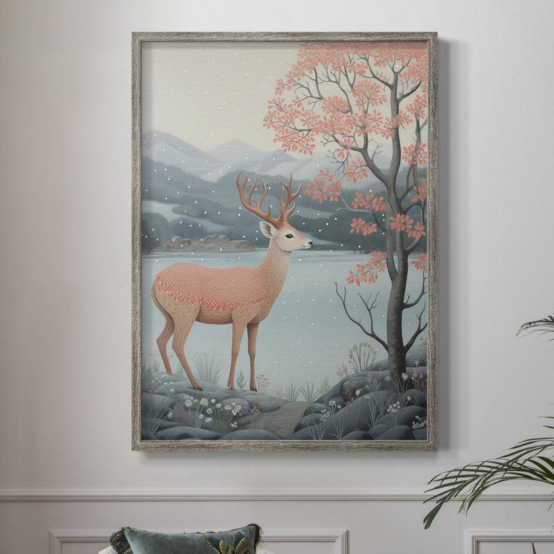 ANIMALS Series CDLXVII, reproduction encadrée - bois massif, H 30 po x l 24 po