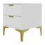 2-Drawer Bedside Table