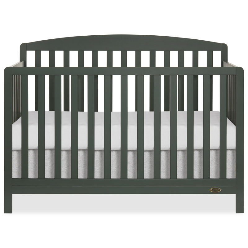 JPMA & Greenguard Gold certifié Dream On Me, lit de bébé convertible 5 en 1 Odelle, Vert forêt