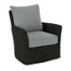 Lanai Upholstered Swivel Armchair