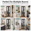 Porte pliante 24 po x 80 po en bois manufacturé massif avec trousse de quincaillerie d'installation (garde-robe, garde-manger)-117280243