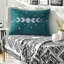 Ensemble de literie en velours luxueux, polyester, design bleu sarcelle glamour pour la maison