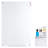 Magnetic Glass Whiteboard, Dry Erase Board 36"x24"-108772219-108772220