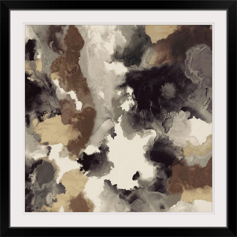 «Glenvil Aériel View» par Liz Jardine, reproduction d'art, H 35 po x l 35 po x P 1,5 po, Toile