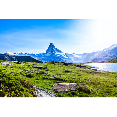 Matterhorn Landscape, Switzerland - Wrapped Canvas Print
