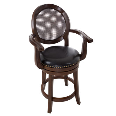 Swivel Upholstered Counter Stool