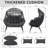 54" W Indoor And Outdoor 2 - Person PE Wicker Egg Chair With Cushions, Oversized Patio Chair For Garden Balcony Porch Backyard-2084834192