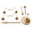 48.72'' H Iron Floor Candelabra