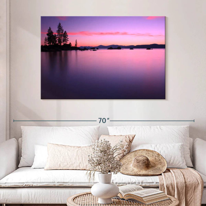 Alvord Dusky Lake Tahoe, H 32 po x l 48 po