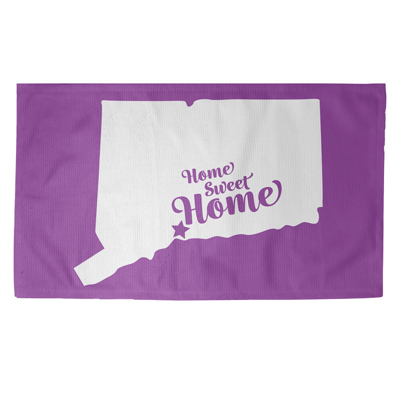 Tapis de maison mauve new refuge, Rectangle 2 pi x 3 pi, Oui