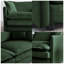 Canapé modulaire en chenille en U avec repose-pieds double Chenillaire - canapé modulaire confortable à 4 places, siège profond réversible avec tissu de qualité supérieure et configuration de salon flexible-1165249453