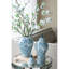 D7.1x12.6 "Bocal en porcelaine bleu et blanc avec motifs floraux