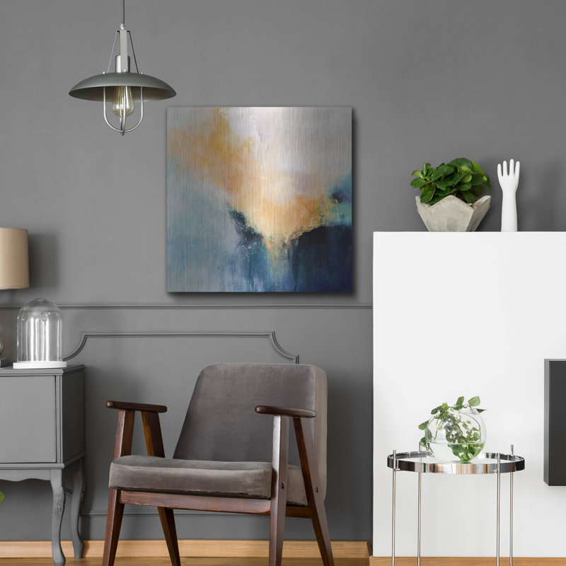 Brayden Studio® «A Moment Suspendu» par Karen Hale, art mural en métal, H 24 po x l 24 po