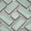 Hudson Spiral 12-5 / 8 po X 12 5/8 po Carreau de mosaïque en porcelaine-114362944