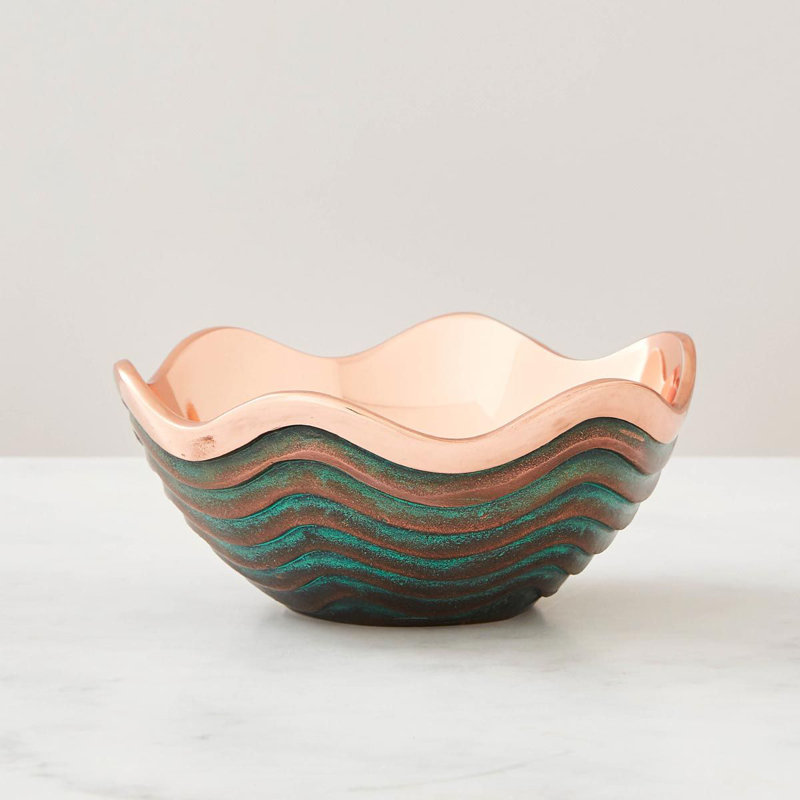 Nambe Copper Canyon Bowl 7 In Dia